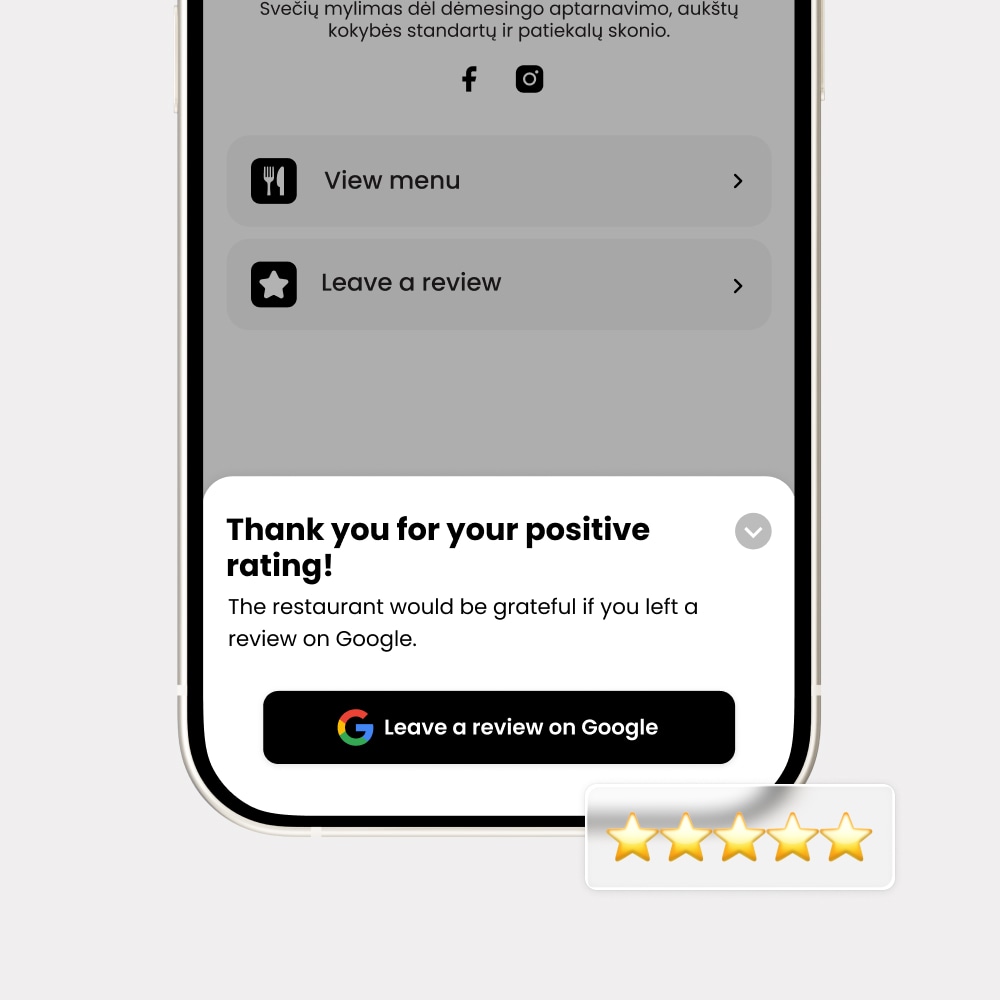 Top reviews go to Google